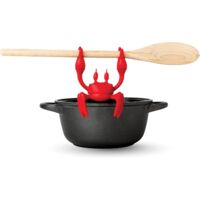 Repose-cuillère en silicone - Accessoires de cuisine - Résistant à la chaleur - Cadeau de cuisine amusant - Porte-cuillère