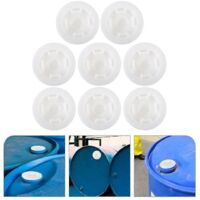 8pcs Bung Cap Oil Barrel Seal Cap Water Drum Plug 200L Oil Drum Seal Cover