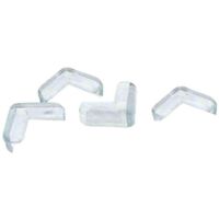 4 Pieces Clear Safety Soft Plastic Table Desk Corner Protector