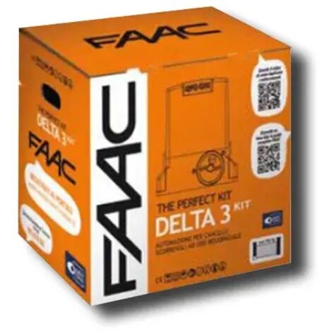 Faac 105918 Delta 3 Kit Set 741 230v Perfect Per Cancelli Scorrevoli Max 900kg
