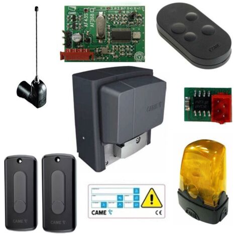 Kit Came automazione cancello scorrevole 400Kg 230V 001U2923