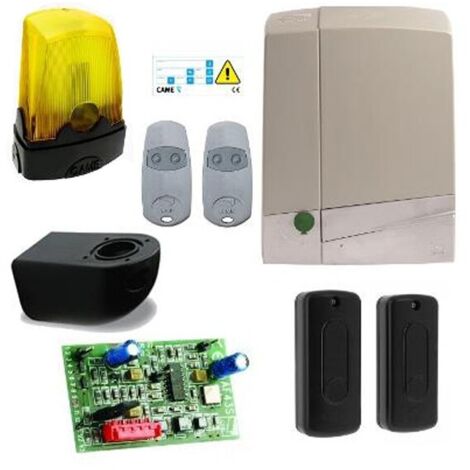 Kit automazione cancello scorrevole BXV CAME CONNECT 600Kg 24V 8K01MS-004 BXV06AGS