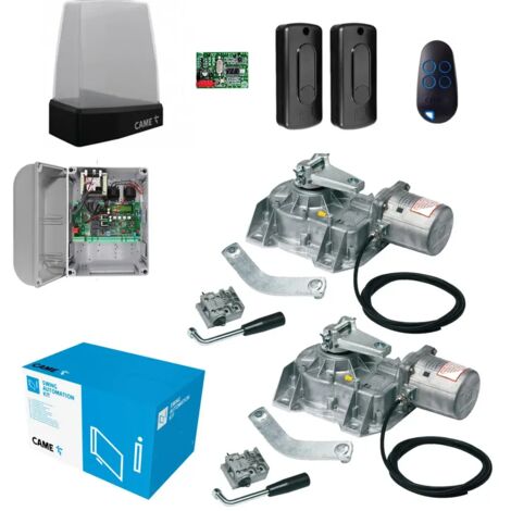 Kit d'automatisation de portail battant CAME U1924 avec moteur enterré FROG-A 230 V (1/6)