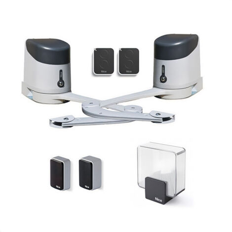 NICE HYKEBDKCE HYKE BD 24v Kit para puertas batientes de 2 hojas hasta 3,5 m (1/4)