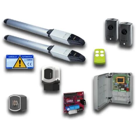 Kit Completo Para Puertas Batientes 230V FADINI KIT NUPI 66 6660K0VL (1/3)