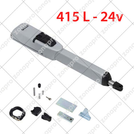 FAAC 415 L 24V 1044171 Corsa 400mm Attuatore Motore Per Cancello Ante Battente (1/2)