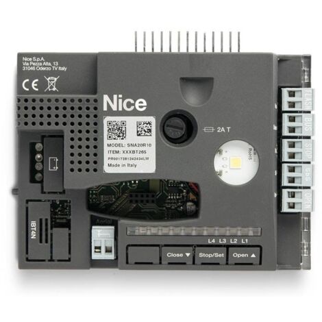 Reemplazo de placa de control Spin2Xr10 Reemplazo original NICE SPSNA20R10