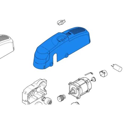 Tapa Motorreductor Emega Repuesto CAME 119RIE051
