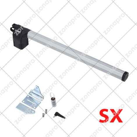 FAAC 412 104471 Sinistro SX 230v Attuatore Motore Per Cancello Ante Battente (1/2)