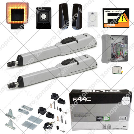 FAAC MASTER KIT 24V 104415144 Automatisierungstor Swing 3m für Tür