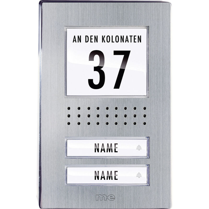m-e modern-electronics 40778 Türsprechanlage Hutschienen-Netzteil Weiß 