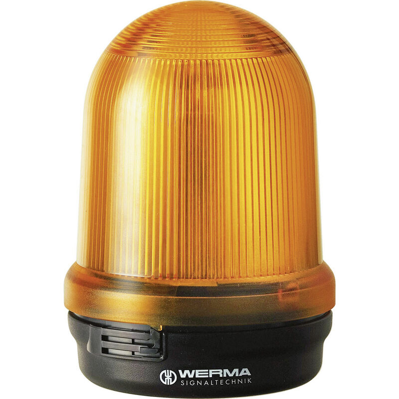 220V LED Warnleuchte Wasserdicht Gelb LED-Blinker Licht Lampe Baustellenleuchte 