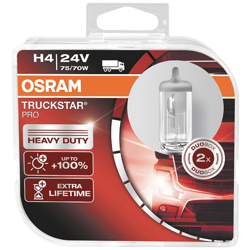 OSRAM 64196TSP-HCB Halogen Leuchtmittel Truckstar H4 75/70 W 24 V