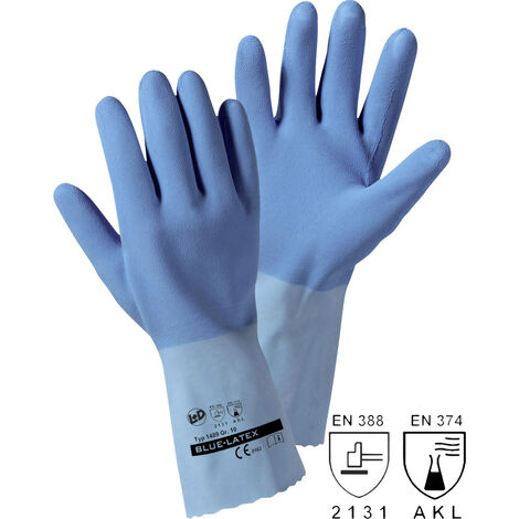 EKASTU Sekur 481 123 M3-PLUS Nitril-Perbunan Chemiekalienhandschuh Größe Handsc