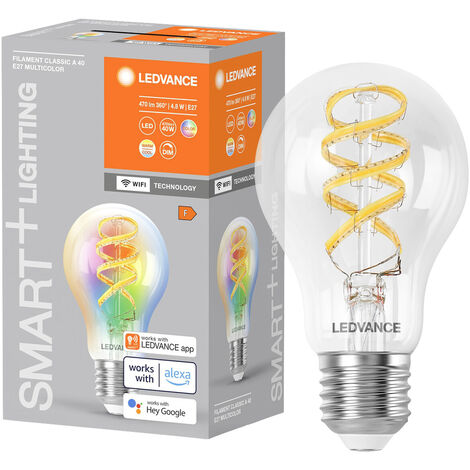 Ledvance SMART+ LED-Leuchtmittel VolksLicht E27 smart dimmbar