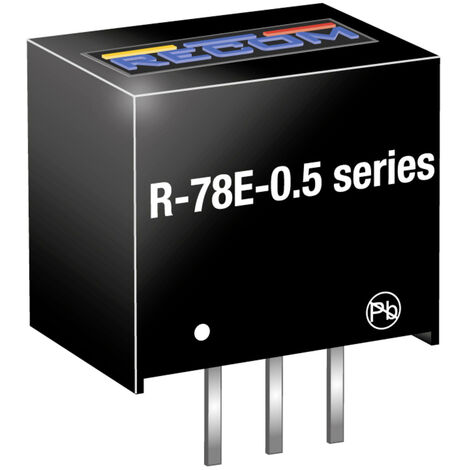 RECOM R-78E15-0.5 DC/DC-Wandler, Print 15 500 mA Anzahl Ausgänge