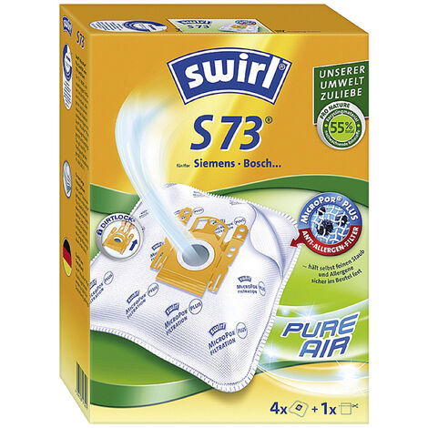 1 Paket Swirl S 63 Staubsaugerbeutel S63-6 Beutel