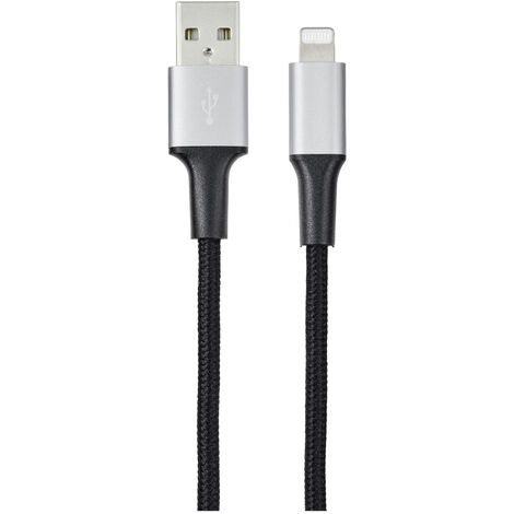 3m USB 3.2 Gen1 Kabel, USB 3.0 Stecker Typ A auf USB C™ Stecker gewinkelt  (rechts/links), 15 Watt, schwarz, 3m