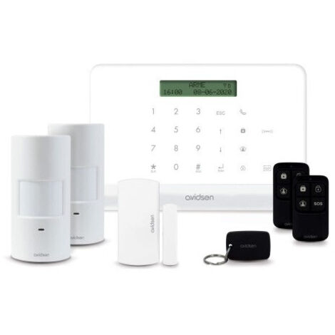 Sonderangebot - Avidsen - Angeschlossener Alarmsatz HomeSecure kabellose Stromversorgung