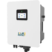 Onduleur monophasé hybride 6kW basse tension (51,2v) écran LCD