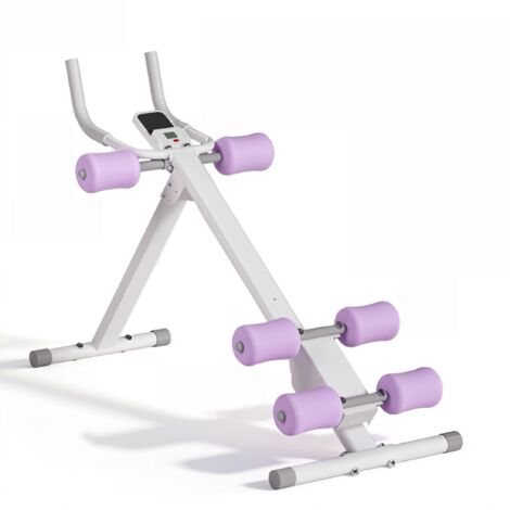 Appareil de musculation abdominale à domicile, pliable, avec écran LED et renforcement du tronc