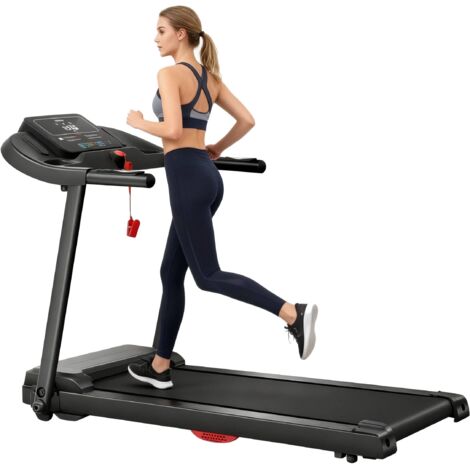 Tapis roulant P9, avec moniteur de fréquence cardiaque, 14 km/h, charge maximale 136 kg