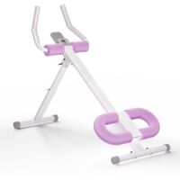 Appareil de musculation abdominale à domicile, pliable, avec écran LED et renforcement du tronc