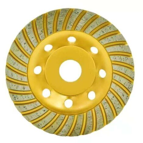 180-mm-Diamantschleifscheibe zum Schleifen von Beton, Granit und Stein. Flächenschleifscheibe, professionelle 180-mm-Schleifscheibe, AAFGVC (1/3)