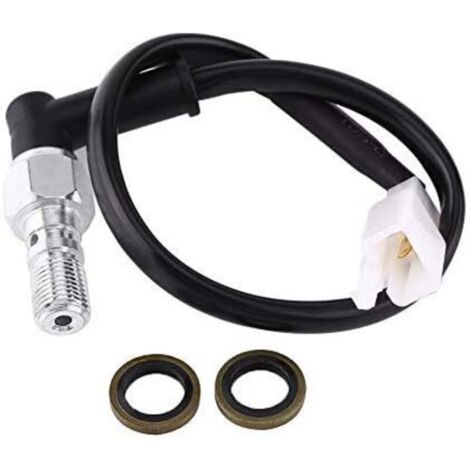 Hydraulischer Bremslichtschalter für Motorräder, universeller Rücklichtschalter für Motorräder, Roller, Mopeds, Dirtbikes, Pitbikes und ATVs, M10 1,25 mm (1/5)