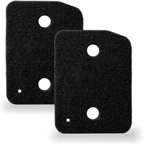 Set mit 2 Filtern für Miele Wäschetrockner 9164761, Fein-/Grobfilter 207 x 157 x 30 mm, Basisfilter, Schaumstoff-Schwammfilter, Ersatzteile, Schaumstoff-Schwammfilter für Kondensationswäschetrockner