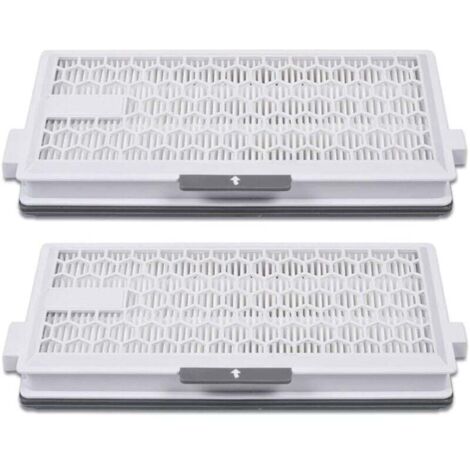 Air Clean Plus 50 Staubsaugerfilter für Miele Complete C3 Powerline S8340, Air Clean SF-HA 50 Staubsaugerfilter für Complete C2 C3 Compact C1 C2, 2er-Pack (1/4)