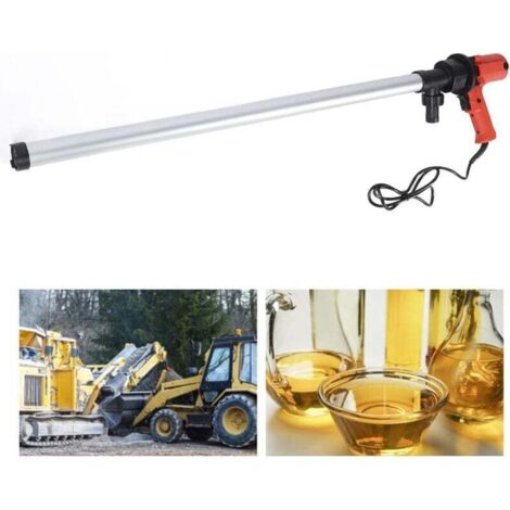 Elektrische Fasspumpe, tragbare Fasspumpe für Standardfässer von 200 l bis 220 l, 8000 U/min, 60 bis 80 l/min (1/4)