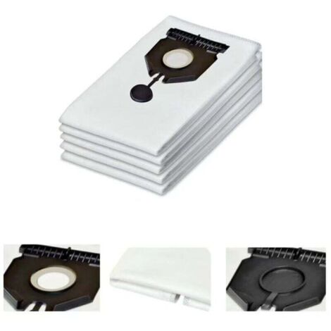 ZVD-5er-Set Staubsaugerbeutel für Kärcher 2.889-154.0 NT 30/1 30L (1/4)