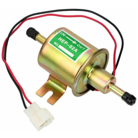 ZVD- Universelle 12-V-Diesel-Benzin-Elektrokraftstoffpumpe HEP-02A HEP02A Niederdruck-OEM-Universal-12-V-Elektrokraftstoffpumpe für die meisten Autovergaser, Motorräder, ATVs (1/4)