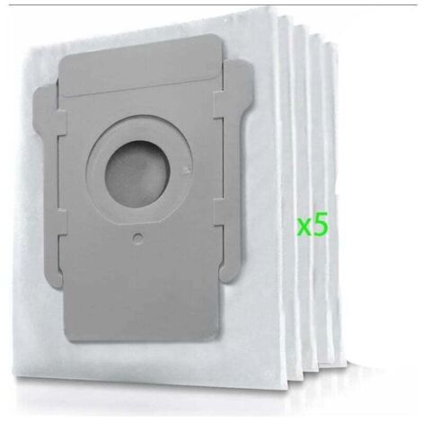 iRobot Roomba i7 Staubbeutel, 5-teiliger Ersatzstaubbeutel für iRobot Roomba i7 i7+ / i7 Plus E5 E6 E7 S9 S9+ Staubsauger (nicht originales Zubehör) (1/4)