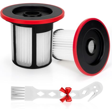 KGC Ersatzfilter für Bosch Unlimited 6 Staubsauger, kompatibel mit den kabellosen Staubsaugermodellen der Serie 6 BCS611AM, BKS611MTB und BBS611, 4er-Set mit Halterung und Bürste (ersetzt 12033215) (1/5)