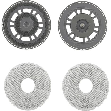 Reinigungspads mit 2 Ersatzhaltern als Zubehör für Dreame L10s Pro Ultra Heat, X40 Ultra, X40 Master, L40 Ultra, L20 Ultra, L20 Ultra (1/5)