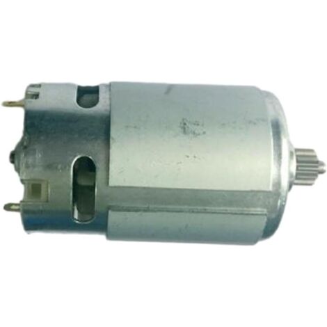 12-V-Gleichstrommotor mit 2-Gang-Getriebe, RS550-Hochleistungsbohrer-Komponente, 12-Zahn-Rotor, 400–19500 U/min für Heimwerker-Elektrowerkzeuge (1/5)