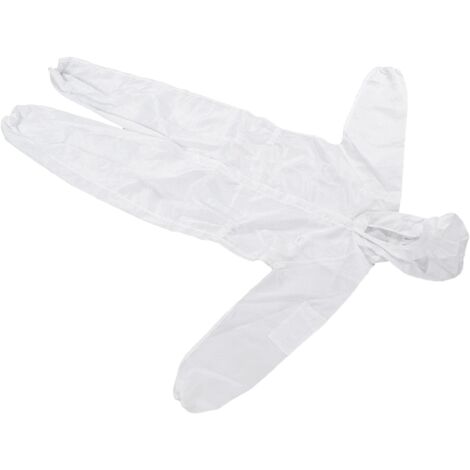 Schutzoverall aus antistatischem Polyester, Werkstattarbeitskleidung 4XL, mit komfortablem Schutzoverall, Bekleidung