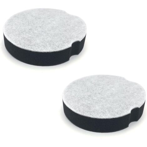 2er-Pack Kompaktfilter für Bodenstaubsauger, Ersatzteil für Bissell 1604896 160-4896 (1/5)