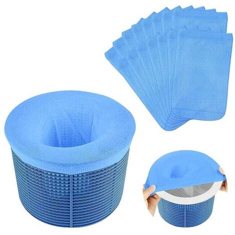 25 Poolskimmer-Filterbeutel, Poolskimmer-Filterbeutel, ultrafeine Poolskimmer-Filterbeutel. (1/5)