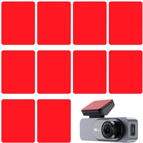 10 selbstklebende Aufkleber, extra starkes doppelseitiges Klebeband, wasserfeste selbstklebende Pads für Zuhause, Büro, Heimwerkerarbeiten und Befestigungen im Außenbereich (35 mm x 45 mm) (1/5)
