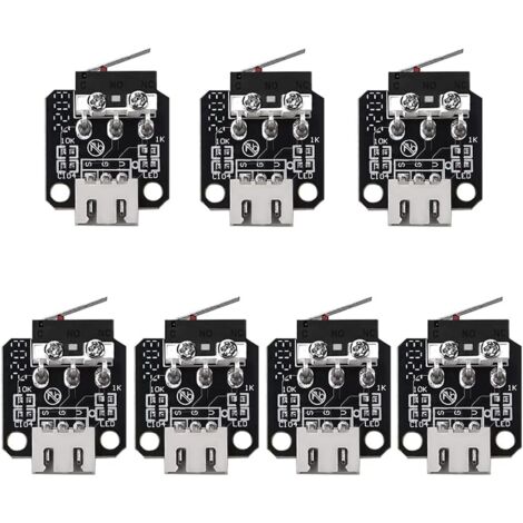 7Pcs 3D Printer Limit Stoppers Mechanical Limit Module for 3D Printer Parts Compatible with Ender 3/5/Pro/V2 Cr-10 S4 S5 Series (1/5)