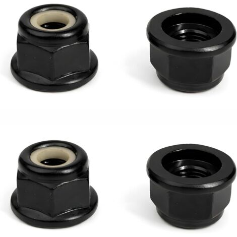 Stück Freischneider-Klingenmuttern M10 x 1,0 für FS55 FS66 FS74 FS76 FS80 FS86 FS86 FS87 FS88 FS90 FS100 FS110 FS120 FS130 FS250, Umgekehrte Kopfmutter für Freischneider (M10x1 4 Stück) (1/5)