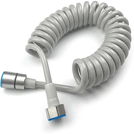 Meter langer Teleskop-Duschschlauch - Universeller Edelstahl-Duschschlauch - Kompatibel mit Handbrausen, Toiletten, Badewannenbrausen und Waschbecken (Verstärkte Robustheit/Wasserdichtigkeit) (1/5)