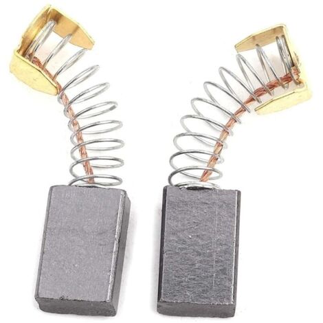 2x balais de charbon moteur 7x11x18mm compatibles avec les outils électriques Hitachi FA-700, G18SE2, G18SR, G23SC2, G23SF, G23SR, H65