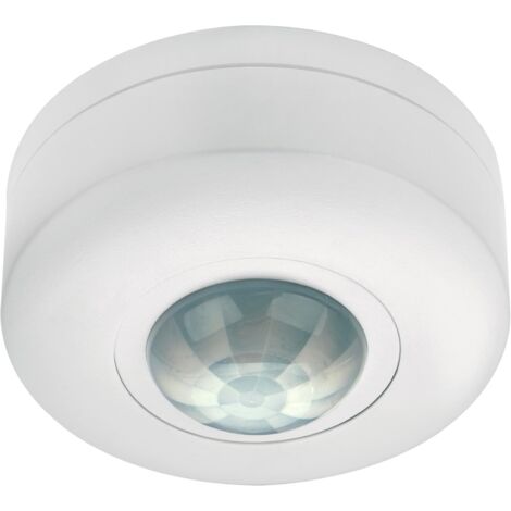 Détecteur Infrarouge Jour et Nuit en Applique Plafonnier Ip20, 800 W, 240 V, Blanc, 80 (Diam) x 42mm (H)