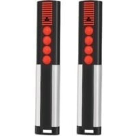 Lot de 2 télécommandes de rechange pour porte de garage d'été 868,8 MHz 4 canaux compatibles avec Sommer 4020 TX03-433-4, 4020V000, 4025V000, 4026V000