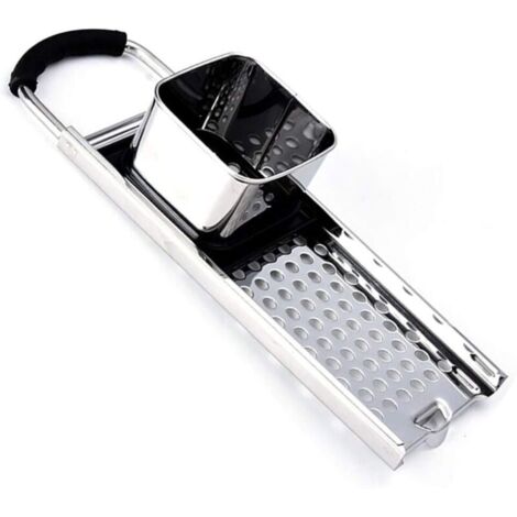 Rabot à Spätzle en INOX, Râpe Grille Passoire 32.5 x 11 x 6.5 cm pour Spätzle, Cuisine en Acier Inoxydable à Spätzle Machine à Nouilles Moule à Pâtes Outil de Cuisson (1/5)