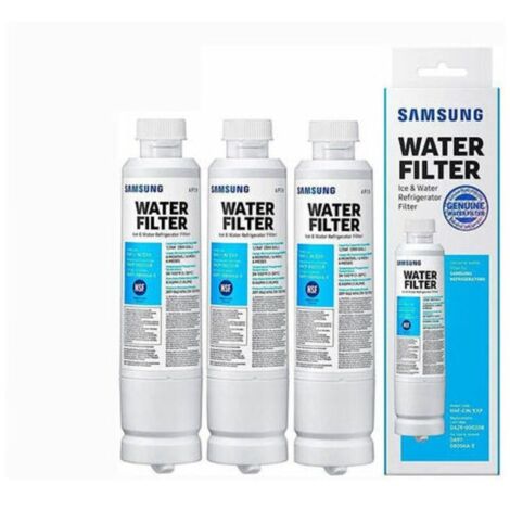 Lot de 3 Original SAMSUNG Filtres à Eau DA29-00020B, DA2900020A, DA97-08006A-B, HAF-CINEXP